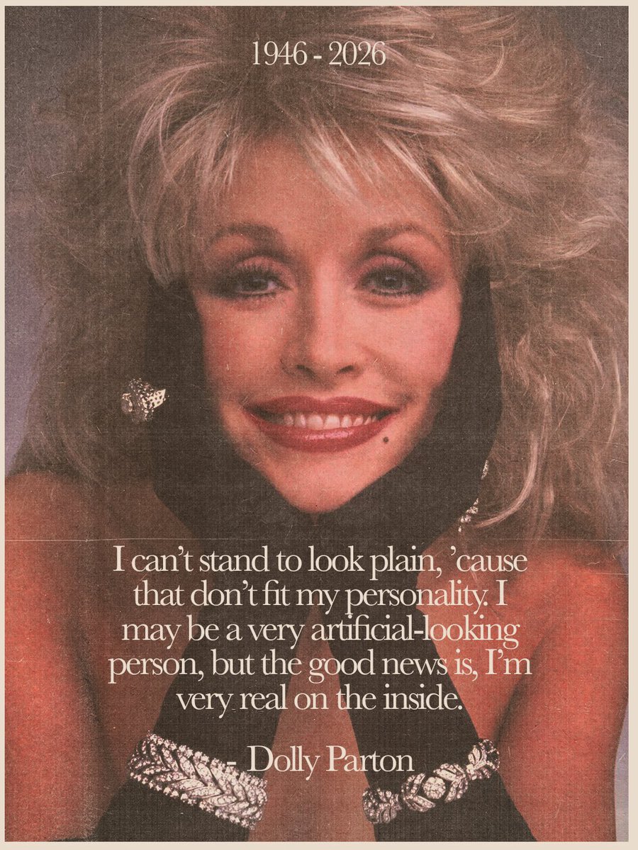 A portrait of Dolly Parton.