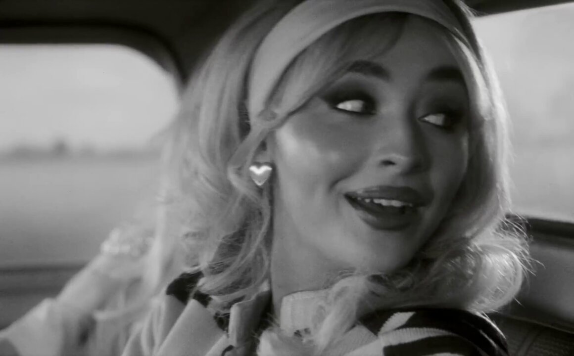 Video still of Dolly Parton’s last gem, shared as a tribute.